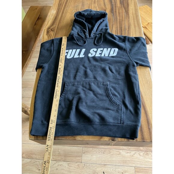 Full Send Hoodie Small Black Sweatshirt Pullover/Sweater Hoodie Nelk Boys - Picture 8 of 12